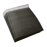 #000 4x8" Black Poly Padded Envelopes Shipping Bubble Mailers AirnDefense